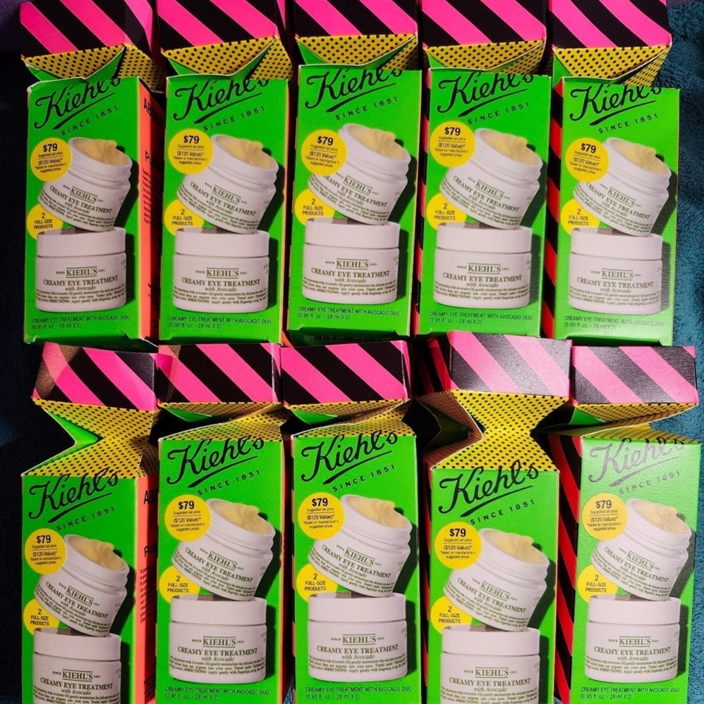 Kiehl's Vibrant Green Eye Treatment Box